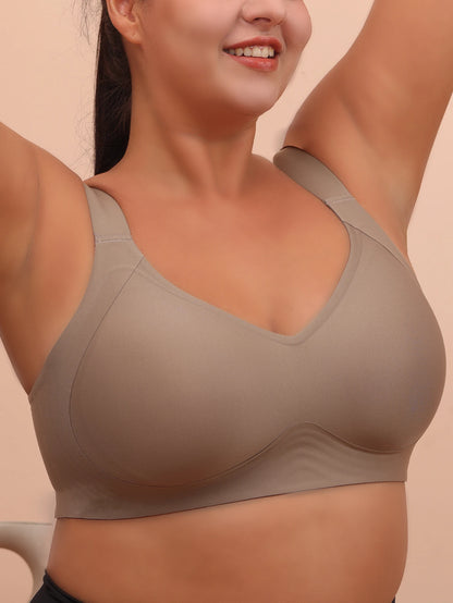 Komfort BH für große Größen – 6XL Damen-BH ohne Bügel, Schlaf-BH, Yoga-BH, Anti-Sagging, Atmungsaktiv