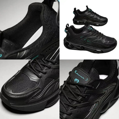 Herren Sneaker 2024 – Atmungsaktive Mesh-Laufschuhe mit dicker Sohle | Komfortable Freizeitschuhe & Tennisschuhe – Modisch & Klassisch