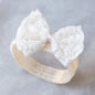 Blumen Baby Haarband für Mädchen – Elastisches Stirnband mit Schleife | Weiches Turban-Haarband für Kleinkinder & Neugeborene