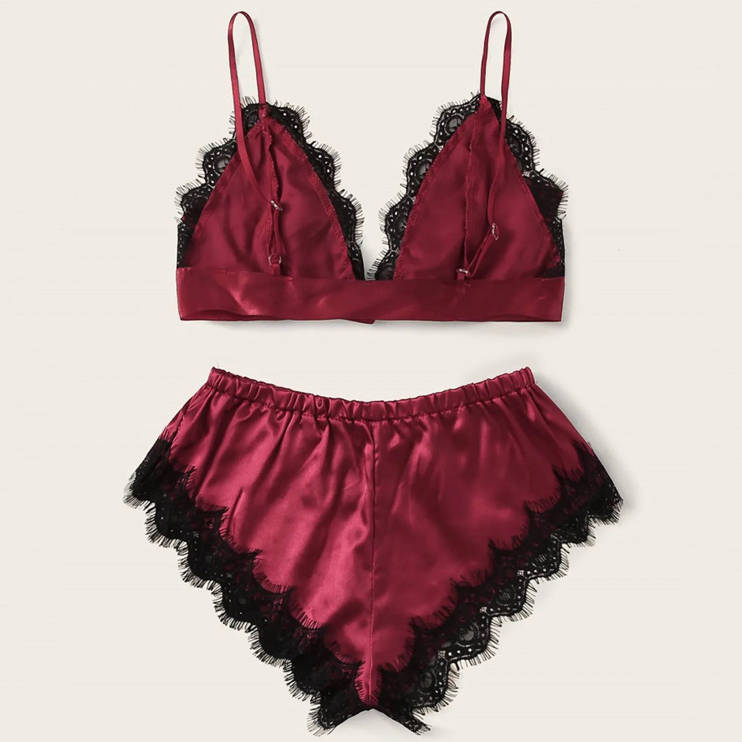 Sexy Babydoll Dessous für Damen – Reizwäsche Set aus Spitze, Nachtwäsche, Unterwäsche, Schlafanzug