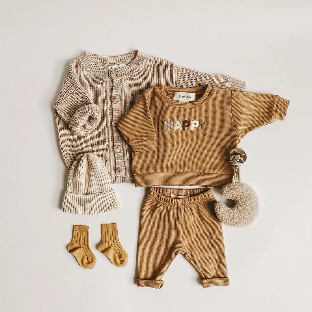 🧸 Baby Mädchen/Jungen Set – Frühling/Herbst