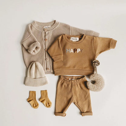 🧸 Baby Mädchen/Jungen Set – Frühling/Herbst
