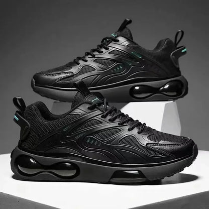Herren Sneaker 2024 – Atmungsaktive Mesh-Laufschuhe mit dicker Sohle | Komfortable Freizeitschuhe & Tennisschuhe – Modisch & Klassisch