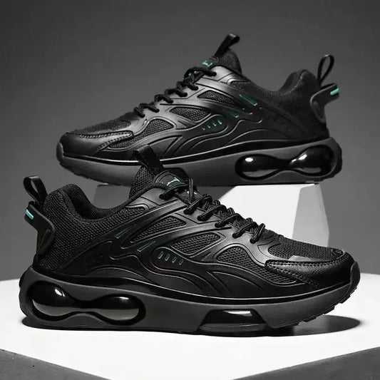 Herren Sneaker 2024 – Atmungsaktive Mesh-Laufschuhe mit dicker Sohle | Komfortable Freizeitschuhe & Tennisschuhe – Modisch & Klassisch
