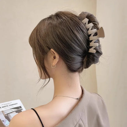 8er-Set Große Haarclips für Damen – Blumenform Haarklammern für dickes Haar – Stylische Haarspangen & Accessoires
