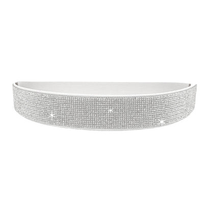 Exklusiver Damen-Gürtel mit Strass – Elastischer Modestretch-Gürtel für Kleider & festliche Anlässe