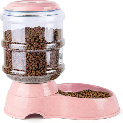 Automatischer Wasserspender & Futternapf – 2-in-1 Futterstation mit großer Kapazität für Hunde & Katzen