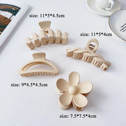 8er-Set Große Haarclips für Damen – Blumenform Haarklammern für dickes Haar – Stylische Haarspangen & Accessoires