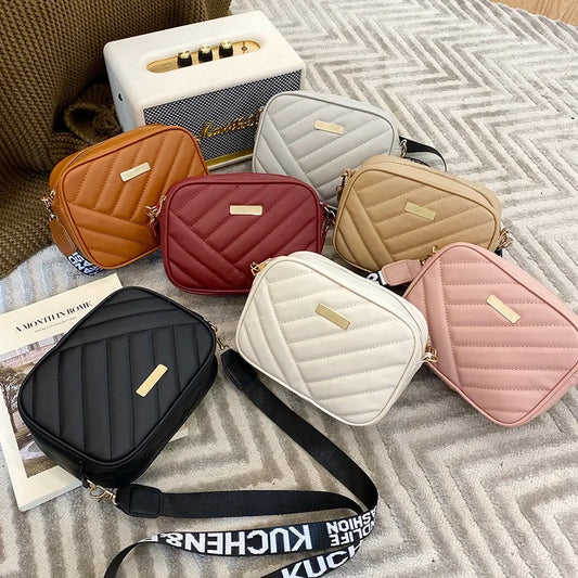 Damen Umhängetasche – Kleine Vintage Schultertasche aus PU-Leder mit Reißverschluss – Sommer Reisetasche für Frauen
