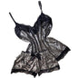 Verführerisches Damen-Schlafanzug-Set aus Samt – Trägertop mit Schleife & Shorts – Sexy V-Ausschnitt Homewear