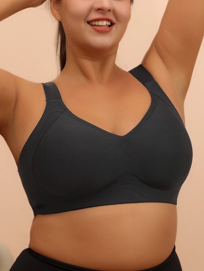 Komfort BH für große Größen – 6XL Damen-BH ohne Bügel, Schlaf-BH, Yoga-BH, Anti-Sagging, Atmungsaktiv