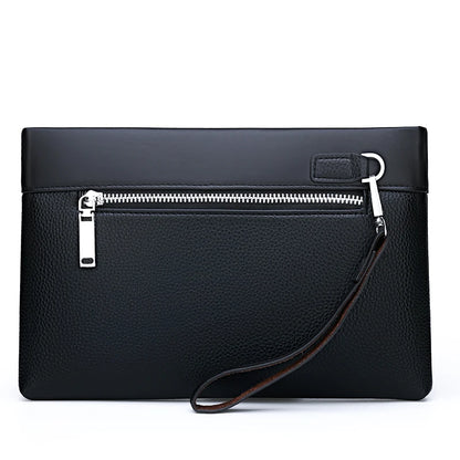 Herren Clutch Tasche – Elegante Business-Handtasche aus weichem PU-Leder – Stylische Freizeit- und Gürteltasche