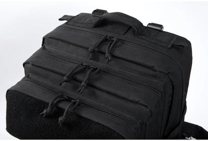 QT&QY Taktischer Rucksack 25L/45L – Outdoor Survival Bug Out Bag für Männer & Frauen – Schulrucksack mit Flaschenhalter