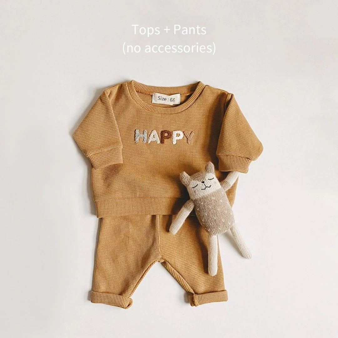 🧸 Baby Mädchen/Jungen Set – Frühling/Herbst