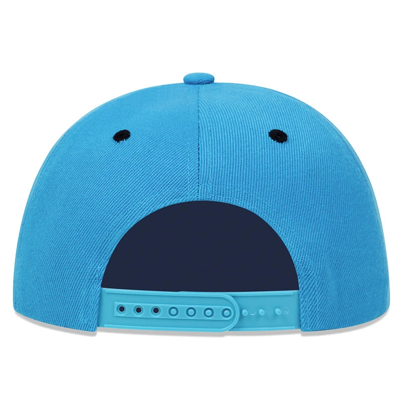Unisex Baseballcap mit Eye & Pizza Stickerei – Verstellbare Hip-Hop Mütze für Frühling & Herbst | Casual Streetwear