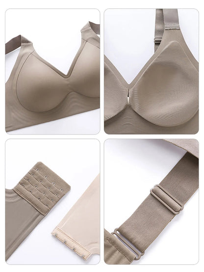Komfort BH für große Größen – 6XL Damen-BH ohne Bügel, Schlaf-BH, Yoga-BH, Anti-Sagging, Atmungsaktiv