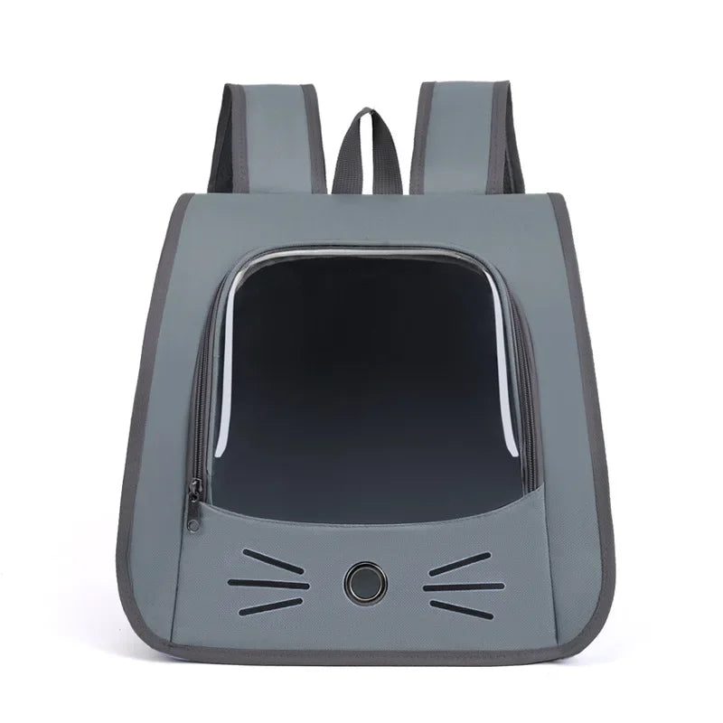 Tragbarer Katzenrucksack – Atmungsaktive Transporttasche für Katzen & kleine Hunde | Outdoor & Reise geeignet