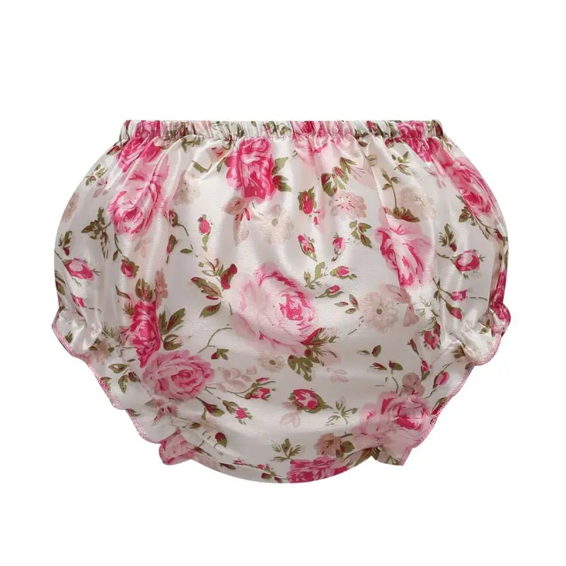 2-teiliges Sommer-Outfit für Baby-Mädchen – Kurzarm-Romper mit Print + Hose | Neugeborenen-Set 0–18 Monate