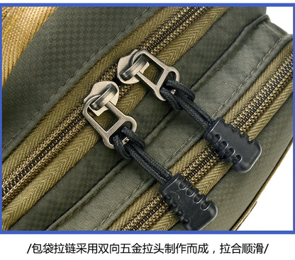 Große Herren Gürteltasche / Crossbody Bag – Leichte Oxford Brusttasche mit hoher Kapazität – Schultertasche für Alltag & Freizeit