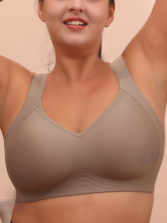 Komfort BH für große Größen – 6XL Damen-BH ohne Bügel, Schlaf-BH, Yoga-BH, Anti-Sagging, Atmungsaktiv