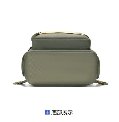 Große Herren Gürteltasche / Crossbody Bag – Leichte Oxford Brusttasche mit hoher Kapazität – Schultertasche für Alltag & Freizeit