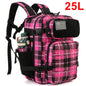 QT&QY Taktischer Rucksack 25L/45L – Outdoor Survival Bug Out Bag für Männer & Frauen – Schulrucksack mit Flaschenhalter