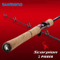 Shimano Scorpion Reiserute – 2-teilige Spinning & Casting Angelrute, ultraleicht (115–165g)