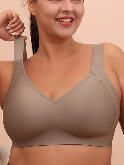 Komfort BH für große Größen – 6XL Damen-BH ohne Bügel, Schlaf-BH, Yoga-BH, Anti-Sagging, Atmungsaktiv