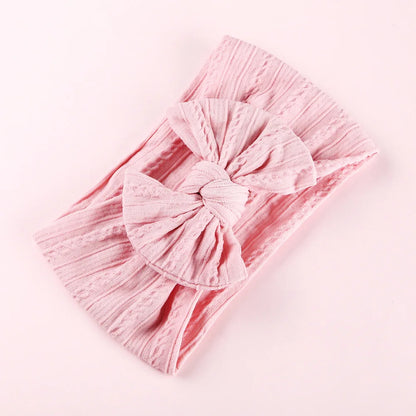 Baby Stirnband mit Schleife – Weiches Haarband für Neugeborene & Kleinkinder | Kinder Haaraccessoire mit Print