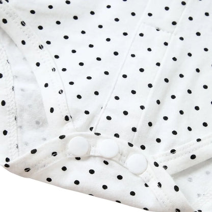 Baby Jungen Gentleman Set – Elegantes Polka-Dot Outfit mit Body, Hose, Weste & Fliege | Perfekt für Geburtstag, Taufe & festliche Anlässe