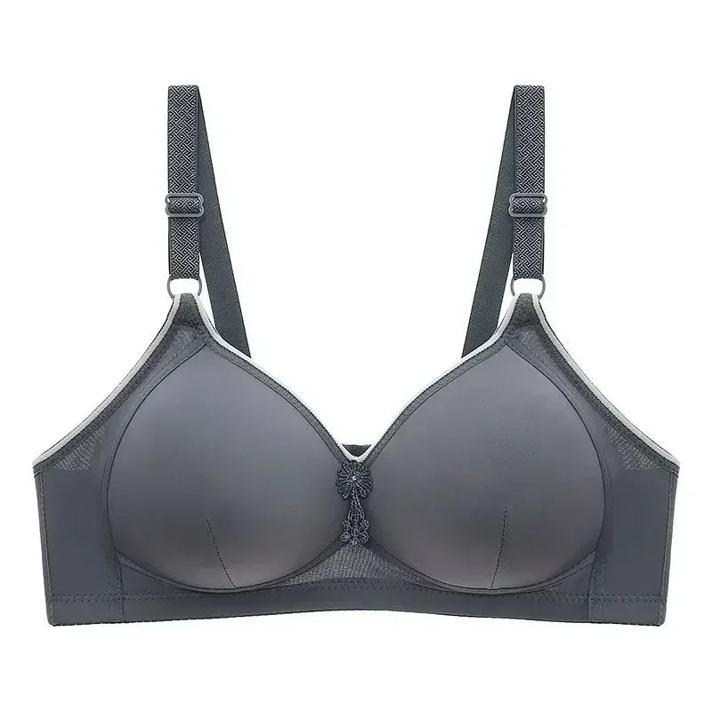 Push-Up BH ohne Bügel – BC-Cup mit seitlicher Stütze, 3 Haken, Damen Unterwäsche für mittleres Alter & Seniorinnen