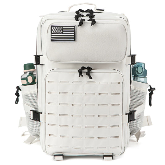 QT&QY Taktischer Rucksack 25L/45L – Outdoor Survival Bug Out Bag für Männer & Frauen – Schulrucksack mit Flaschenhalter
