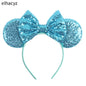 2025 Disney Minnie Maus Haarreif mit Stickerei & Pailletten – Party-Accessoire für Kinder & Erwachsene