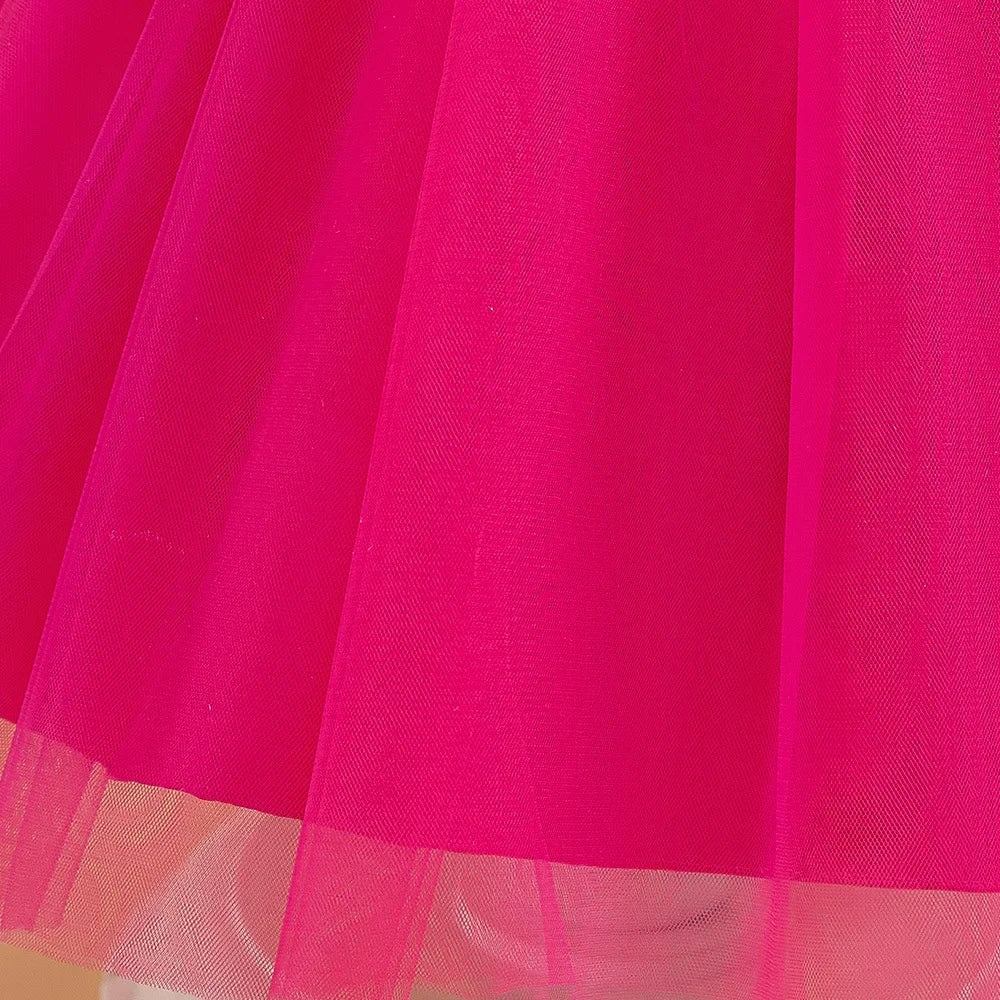 Elegantes Prinzessinnenkleid für Mädchen mit Pailletten & Tüll – Festliches Kleid für Auftritte, Feiern & besondere Anlässe
