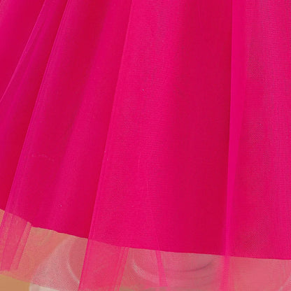 Elegantes Prinzessinnenkleid für Mädchen mit Pailletten & Tüll – Festliches Kleid für Auftritte, Feiern & besondere Anlässe