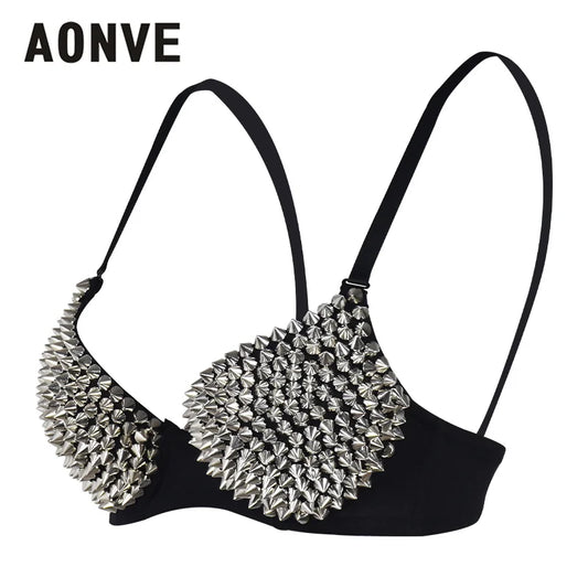 Sexy Damen-Bralette mit Strass & Pailletten – Rückenfreier BH ohne Bügel – Glänzendes Bustier für Party, Club & Hochzeit