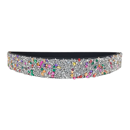 Exklusiver Damen-Gürtel mit Strass – Elastischer Modestretch-Gürtel für Kleider & festliche Anlässe