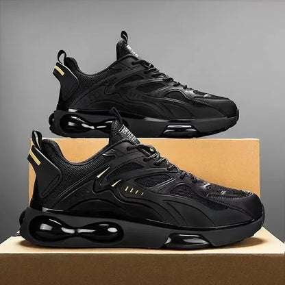 Herren Sneaker 2024 – Atmungsaktive Mesh-Laufschuhe mit dicker Sohle | Komfortable Freizeitschuhe & Tennisschuhe – Modisch & Klassisch
