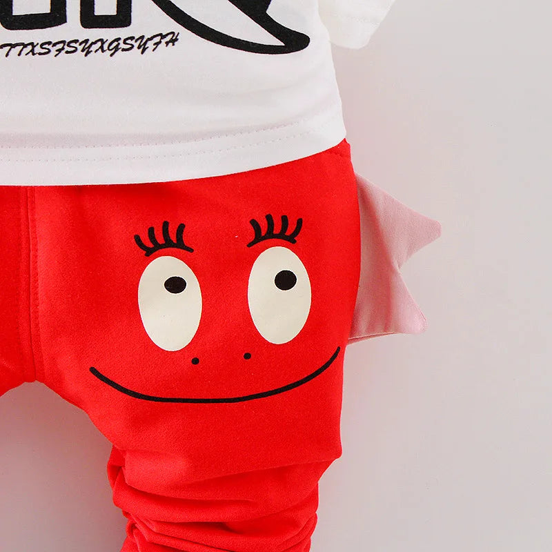 Winter-Set für Jungen (1–4 Jahre) – 3-teilig: Warmes Dino-Outfit mit Kapuzenjacke, Shirt & Hose – Fleecegefüttert