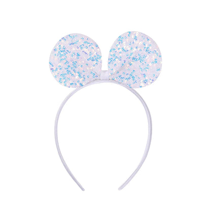 Glitzernde Kinder-Krone Haarreif – Mädchen Party Haarband mit Pailletten – Geburtstags- & Festival-Accessoire