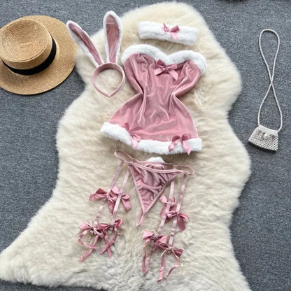 Sexy Damen-Unterwäsche Set – Spitzen-Bralette & Slip – Verführerisches Dessous-Set ohne Bügel für besondere Momente