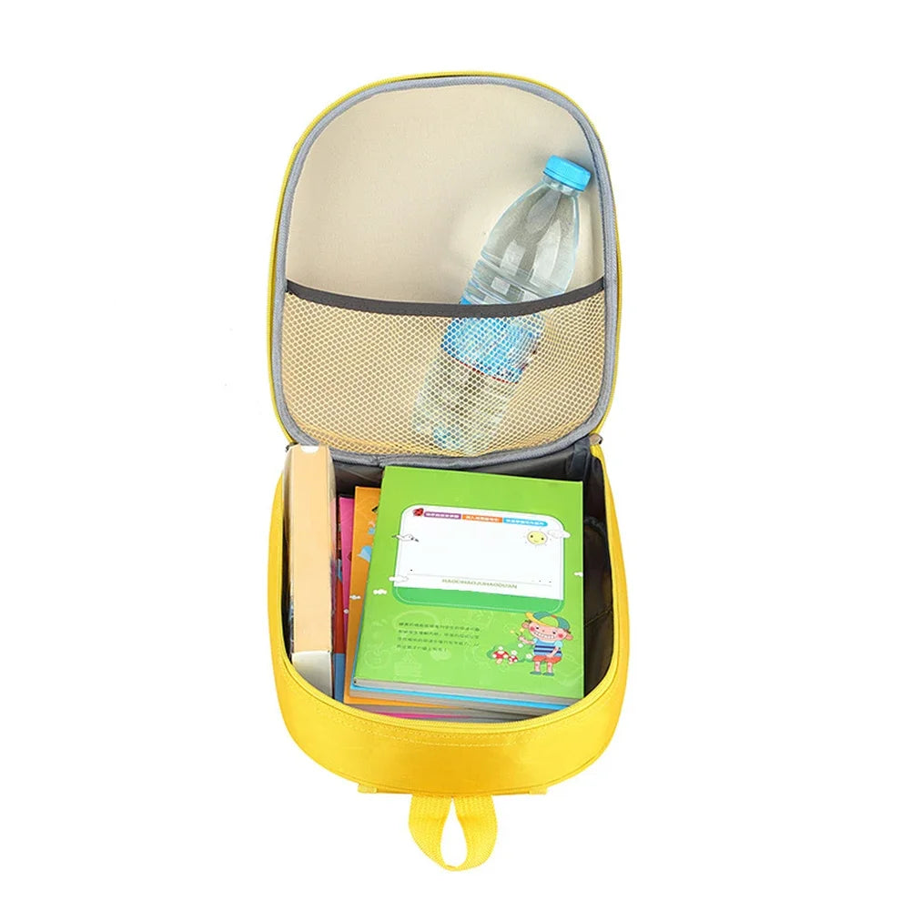 Süßer 3D Cartoon Schulrucksack für Kinder – Bus-Motiv für Jungen & Mädchen – Kindergarten Tasche 2–5 Jahre